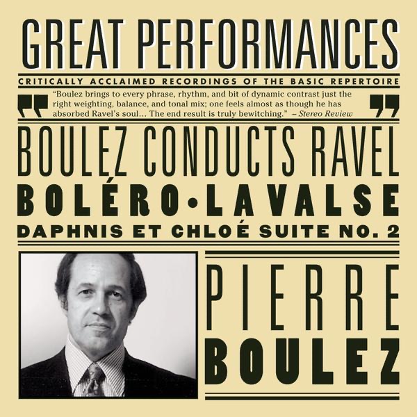 Boulez Conducts Ravel by Pierre Boulez album cover