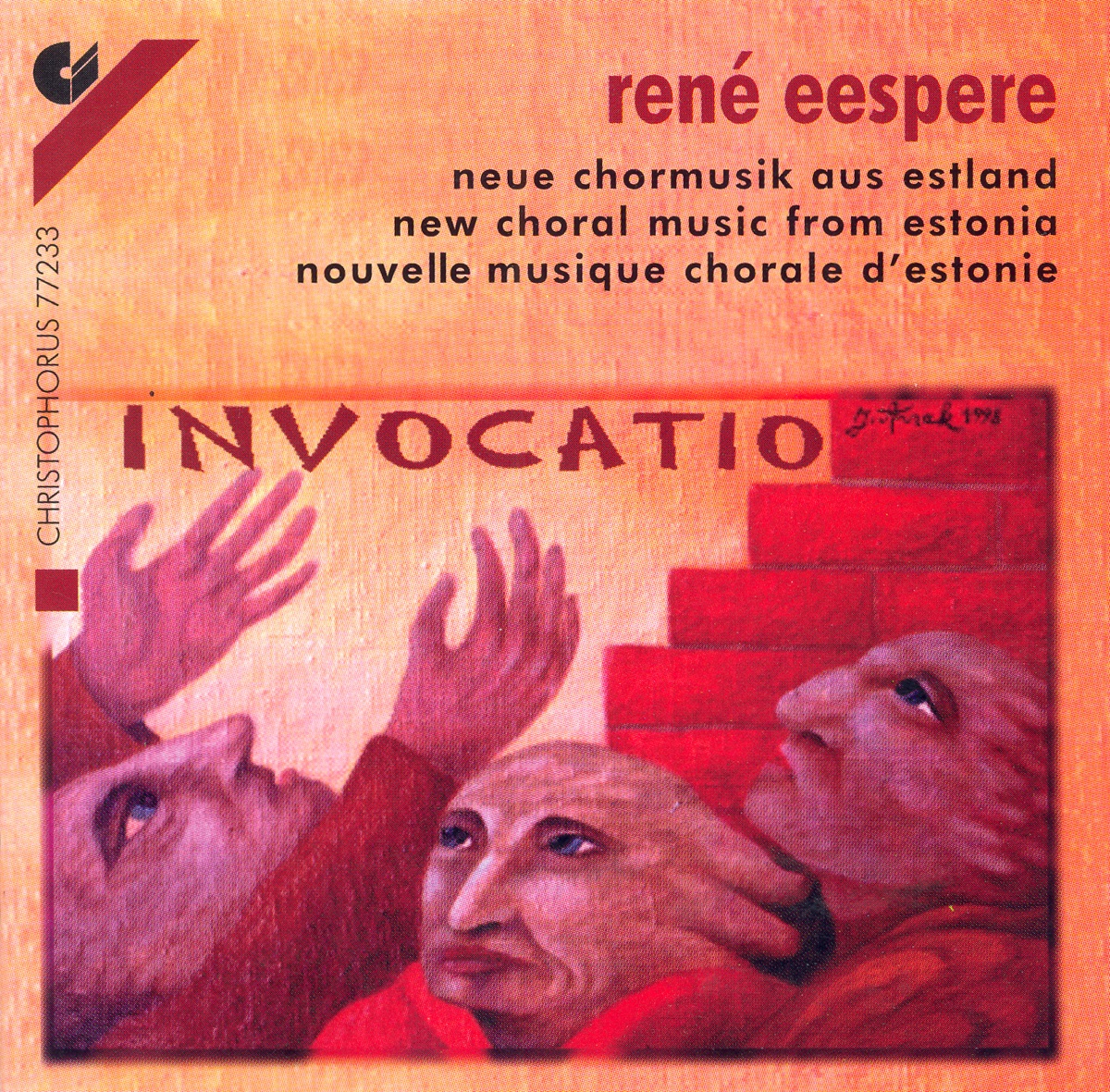 Eespere: Choral Music by Estonian National Male Choir & Tallinn Senior Music School Chamber Choir album cover