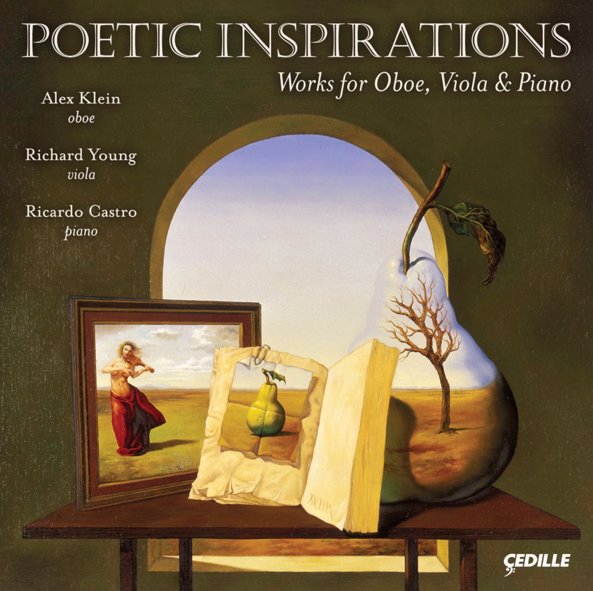 Chamber Music - Klughardt, A. - Loeffler, C. M. - White, F. - Hindemith, P. (Alex Klein, Richard Young, Ricardo Castro) (Poetic Inspirations) by Alex Klein, Richard Young & Richardo Castro album cover