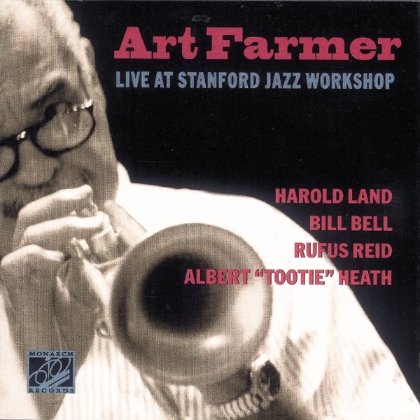 Live at Stanford Jazz Workshop by Art Farmer album cover