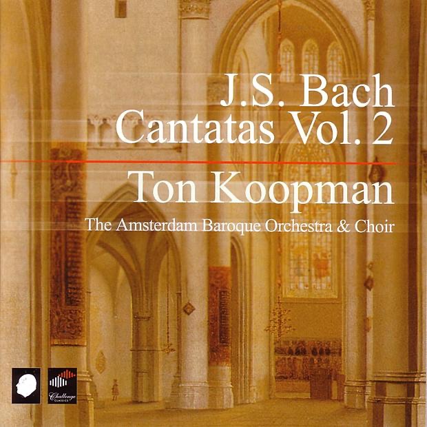 Bach: Cantatas, Vol. 2 by Amsterdam Baroque Choir, Amsterdam Baroque Orchestra & Ton Koopman album cover
