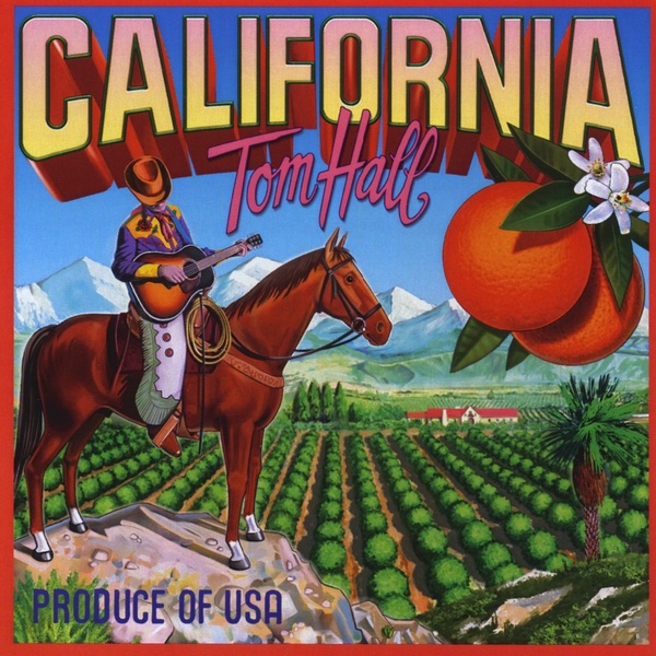 California by Tom Hall album cover