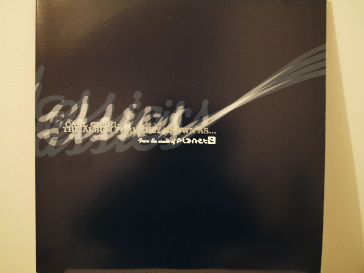 The Album Formerly Known As... by Carl Craig album cover