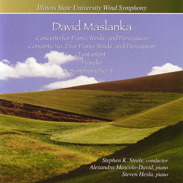 Masalanka: Wind Symphony (World Premiere) by Alexandra Mascolo-David, Illinois State University Wind Symphony, Stephen K. Steele & Steven Hesla album cover