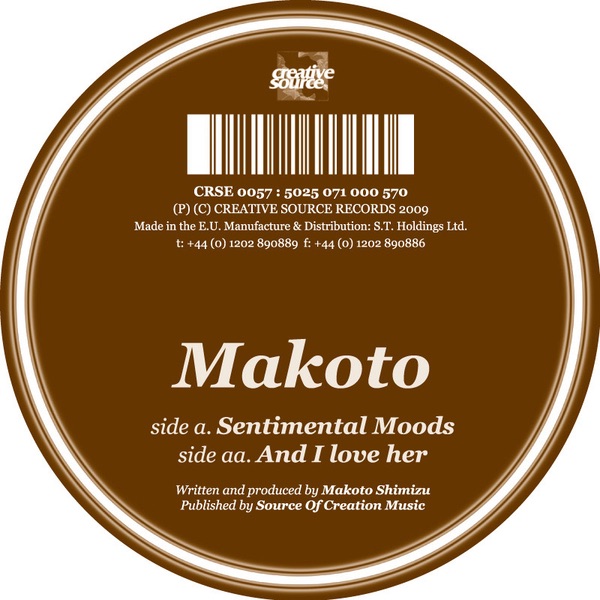 Sentimental Moods - Single by Makoto album cover