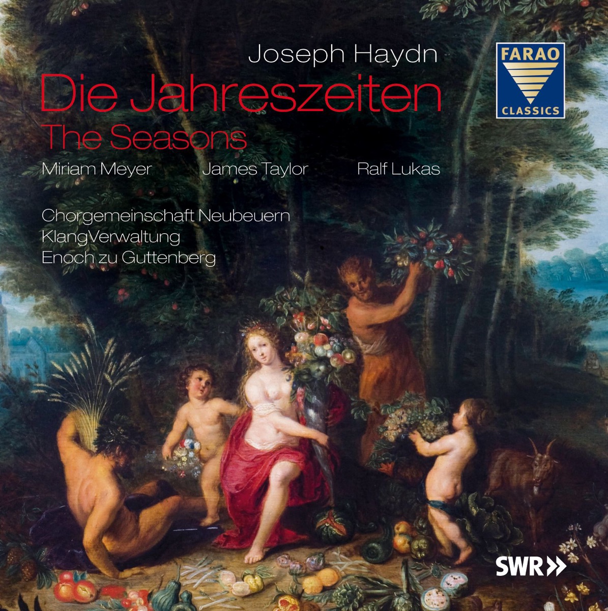 Haydn: Die Jahreszeiten by Enoch zu Guttenberg, KlangVerwaltung & Chorgemeinschaft Neubeuern album cover
