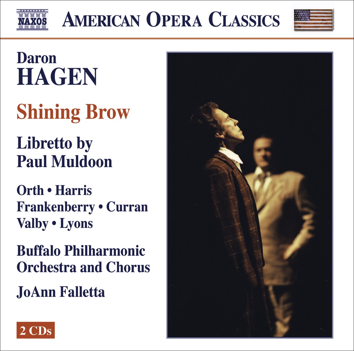 Hagen: Shining Brow by JoAnn Falletta, Buffalo Philharmonic Orchestra & Brenda Harris album cover