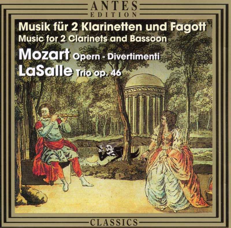 Musik Für 2 Klarinetten und Fagott by Bernd Hassel, Juergen Gode & Stefan Zimmer album cover