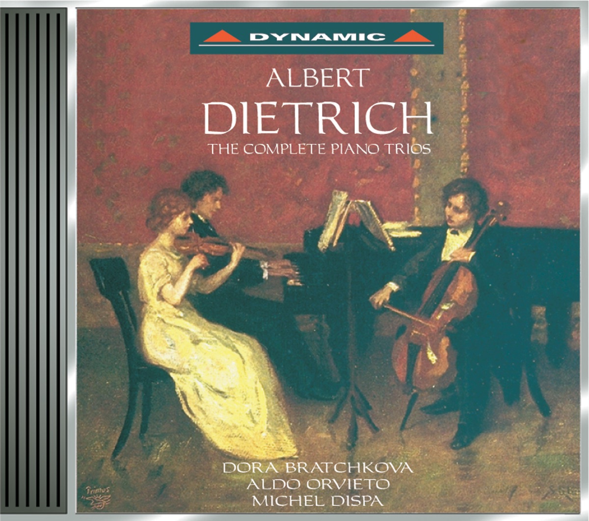 Dietrich: Complete Piano Trios by Dora Bratchkova, Aldo Orvieto & Michel Dispa album cover