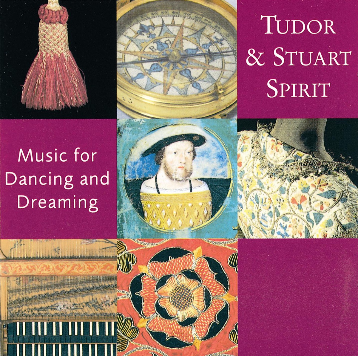 Tudor and Stuart Spirit (Music for Dancing and Dreaming) by Sharon Lindo, Matthew Spring, Martin Souter, Sara Stowe, Michelene Wandor, Concertare, Jonathan Wainwright, Roy Goodman, Brandenburg Consort, Robert King, King's Consort, Kym Amps & Scholars Baroque Ensemble album cover