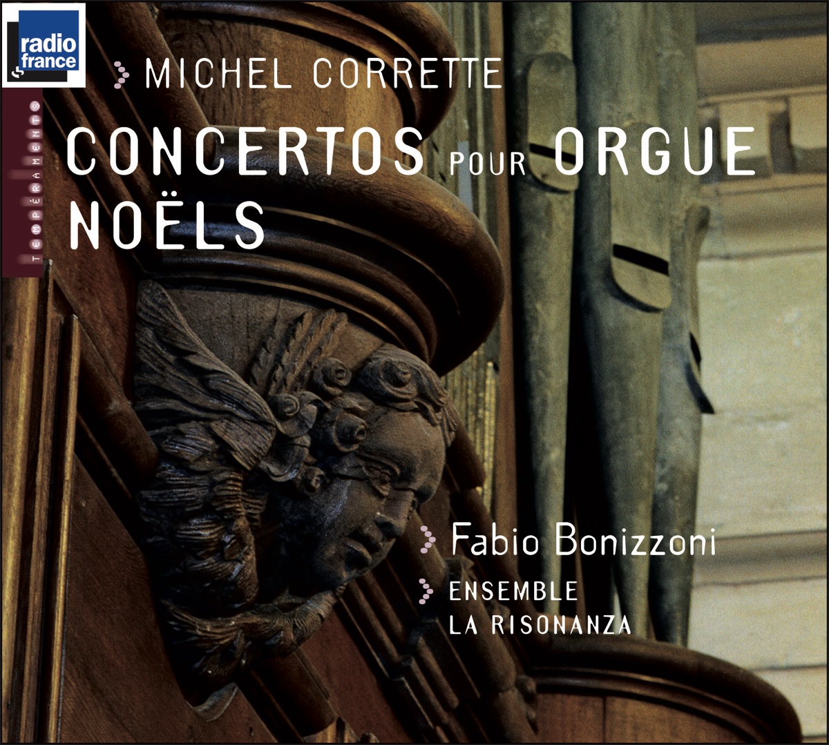 Corrette: Concertos Pour Orgue & Noëls (Orgue J. Boizard Abbaye de Saint-Michel-en-Thiérache) by Fabio Bonizzoni & Ensemble La Rizonanza album cover