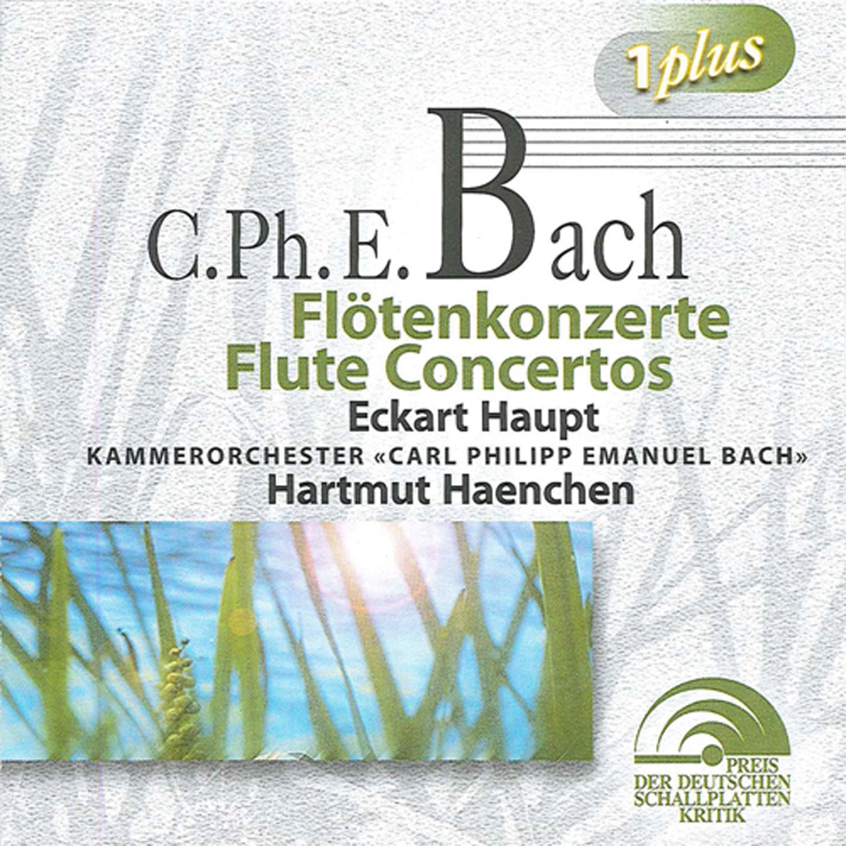 Bach, C.P.E.: Flute Concertos by Hartmut Haenchen, Carl Philipp Emanuel Bach Chamber Orchestra & Eckart Haupt album cover