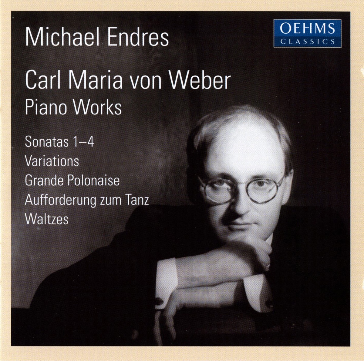 Weber: Piano Works by Michael Endres album cover