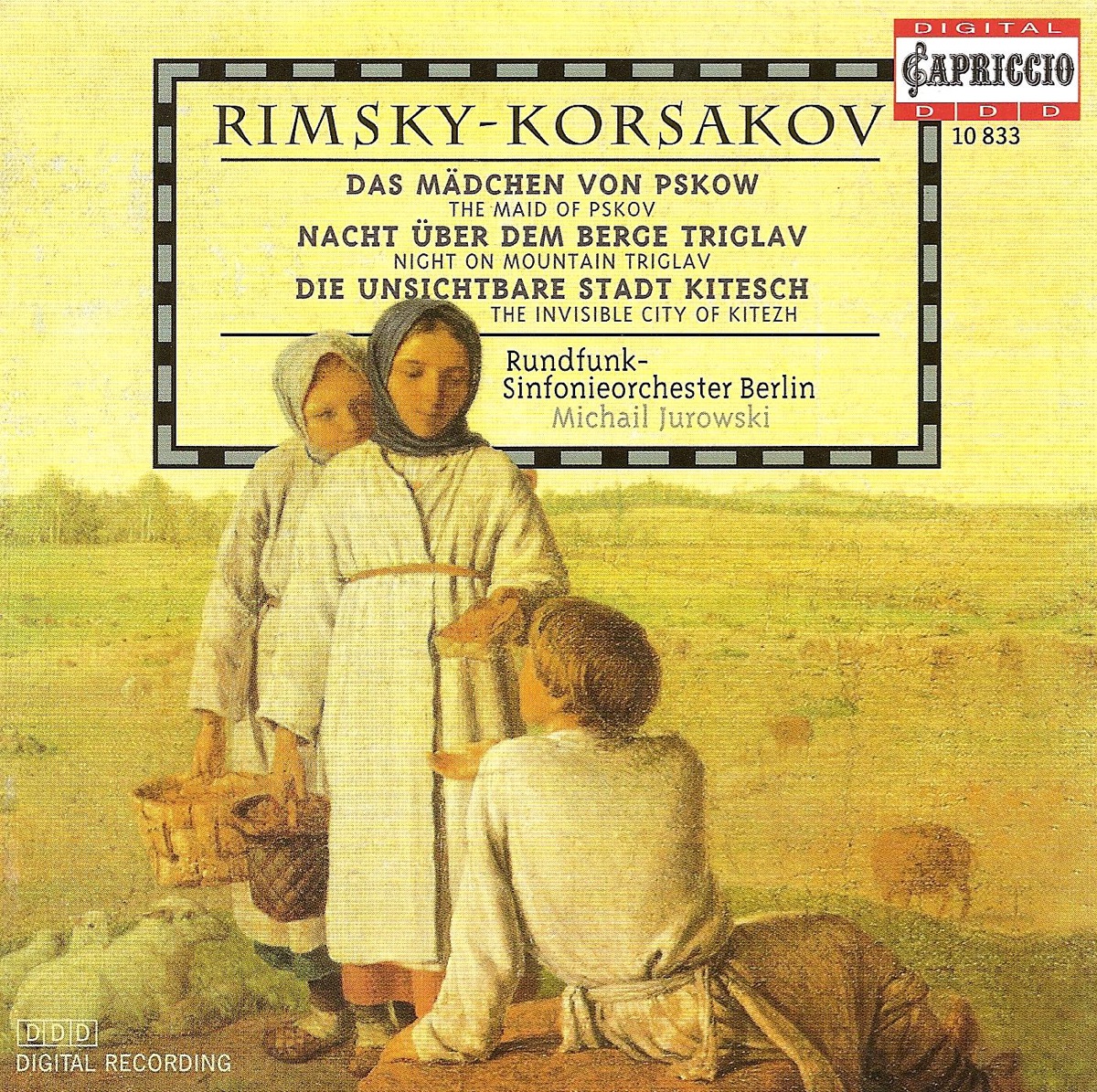 Rimsky-Korsakov: Orchestral Music by Michail Jurowski & Rundfunk-Sinfonieorchester Berlin album cover