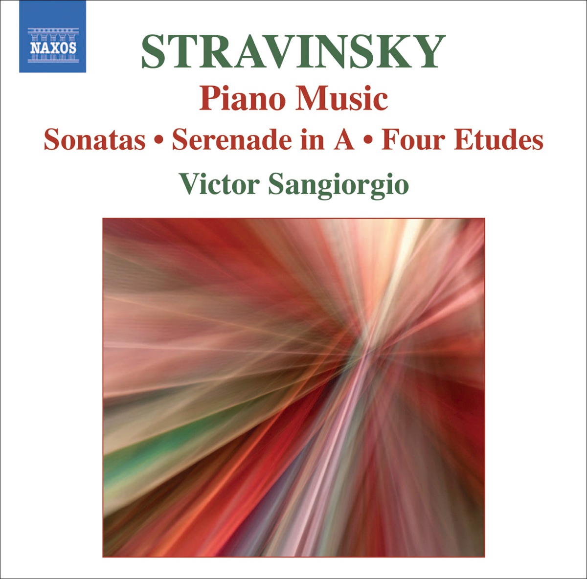 Stravinsky: Music for Piano Solo by Victor Sangiorgio album cover