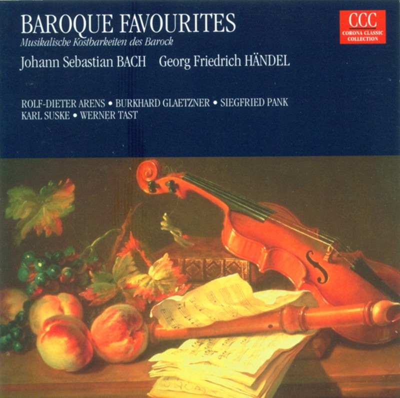 Bach & Handel: Baroque Chamber and Instrumental Music by Walter Heinz Bernstein, Burkhard Glaetzner & Siegfried Pank album cover
