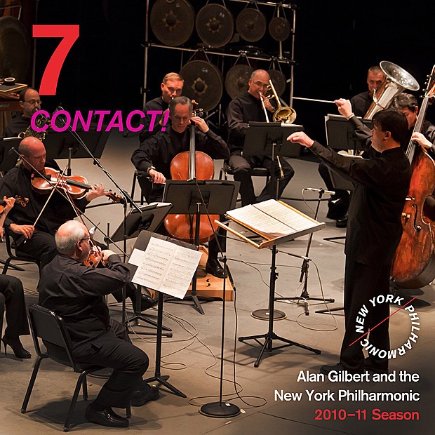 Release 7: Contact! by New York Philharmonic, Alan Gilbert, Magnus Lindberg & Barbara Hannigan album cover