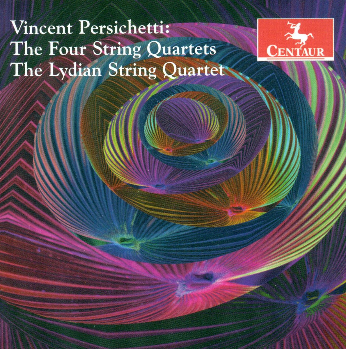 Persichetti, V.: String Quartets Nos. 1-4 by The Lydian String Quartet album cover