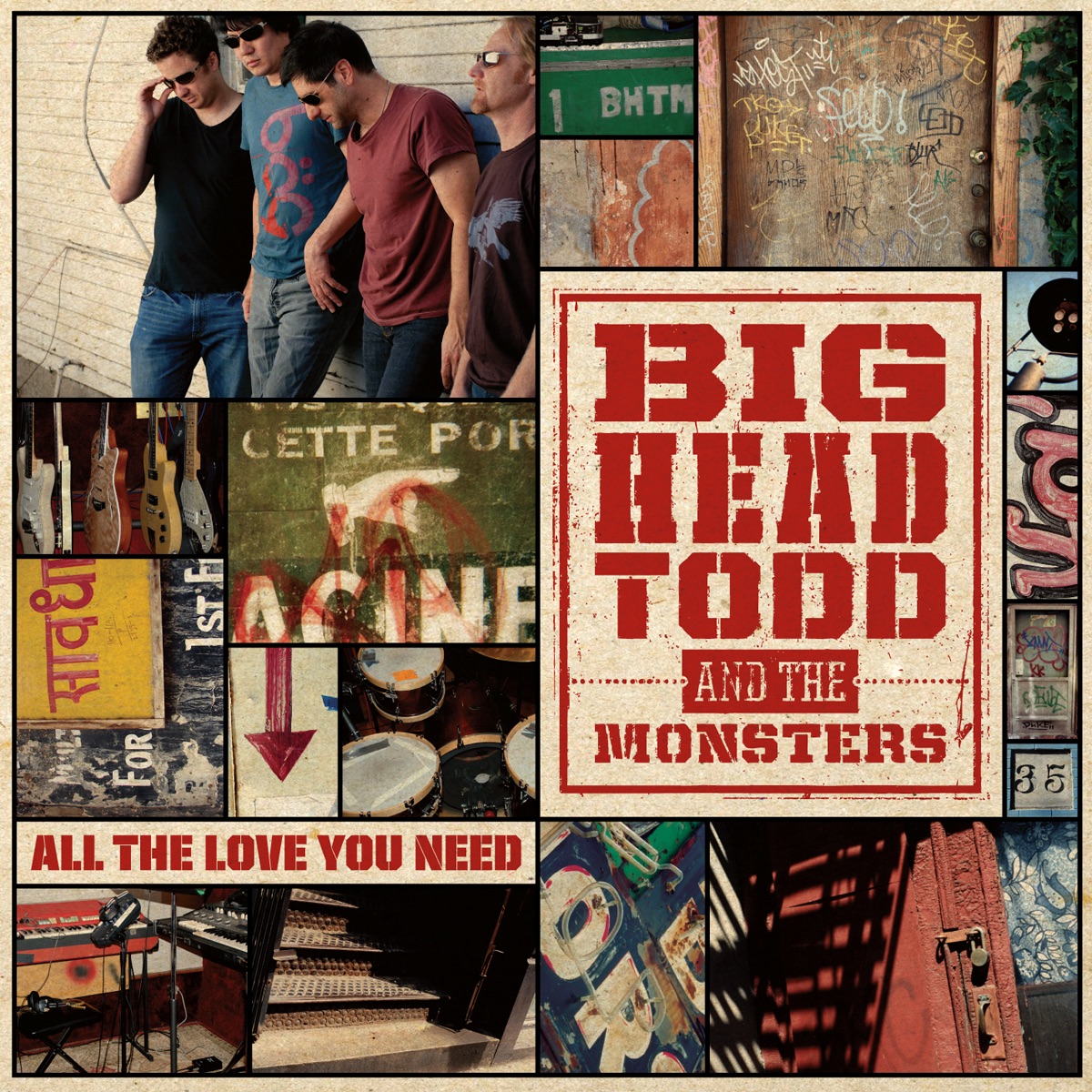 All the Love You Need by Big Head Todd & The Monsters album cover