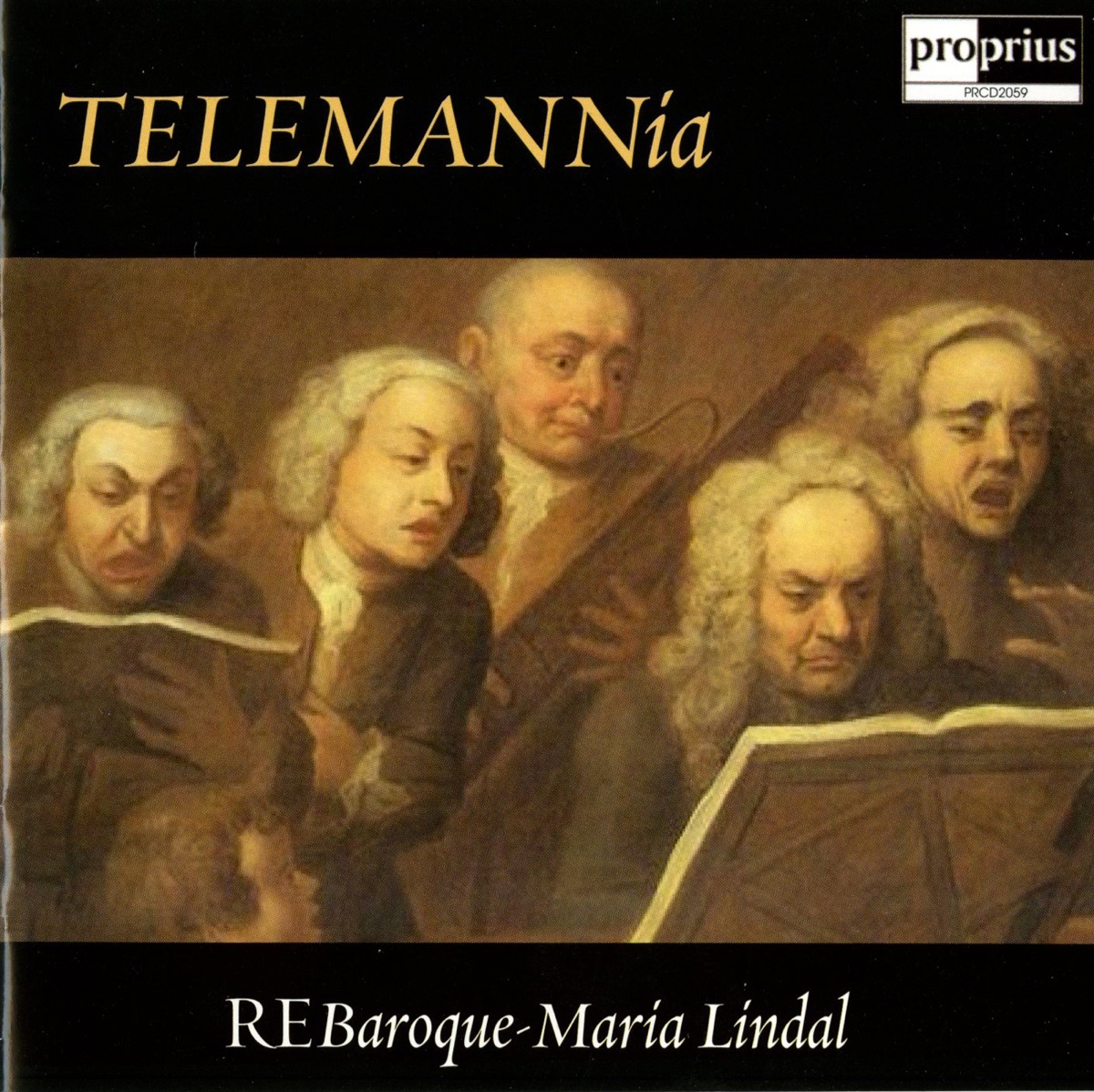 Telemannia by Maria Lindal album cover