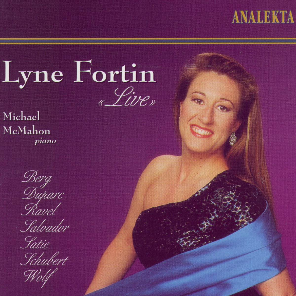 Live by Lyne Fortin album cover