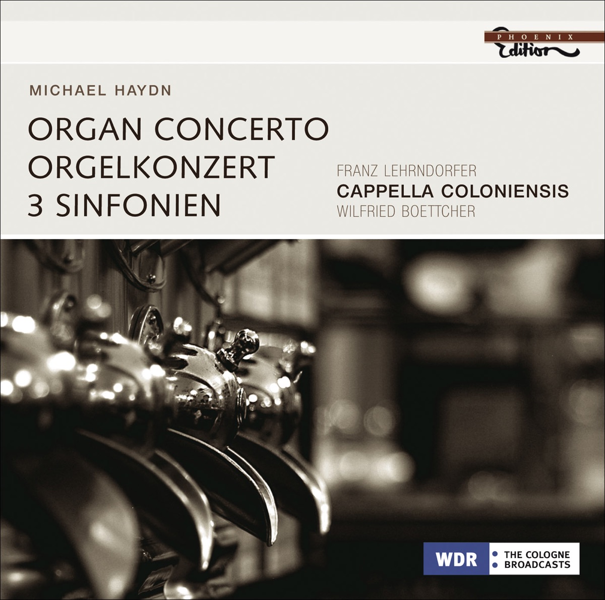 Haydn: Concerto for Organ, Viola and Strings, P. 55 - Symphonies - P. 9, 27, 33 by Wilfried Boettcher, Cappella Coloniensis, Franz Lehrndorfer & Ulrich Koch album cover