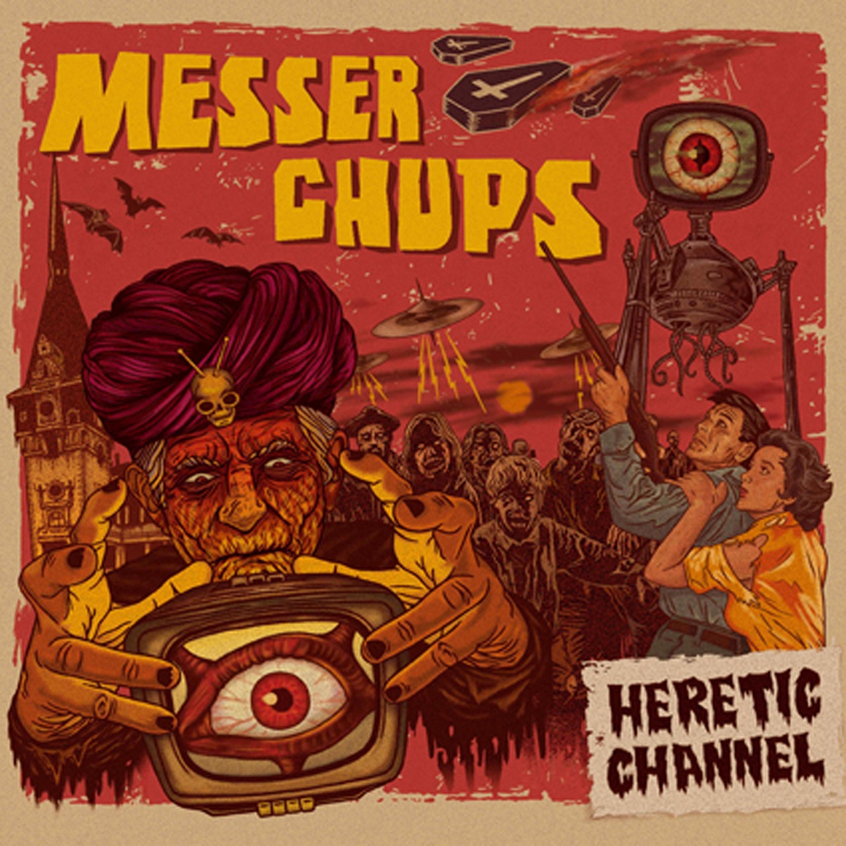 Heretic Channel by Messer Chups album cover