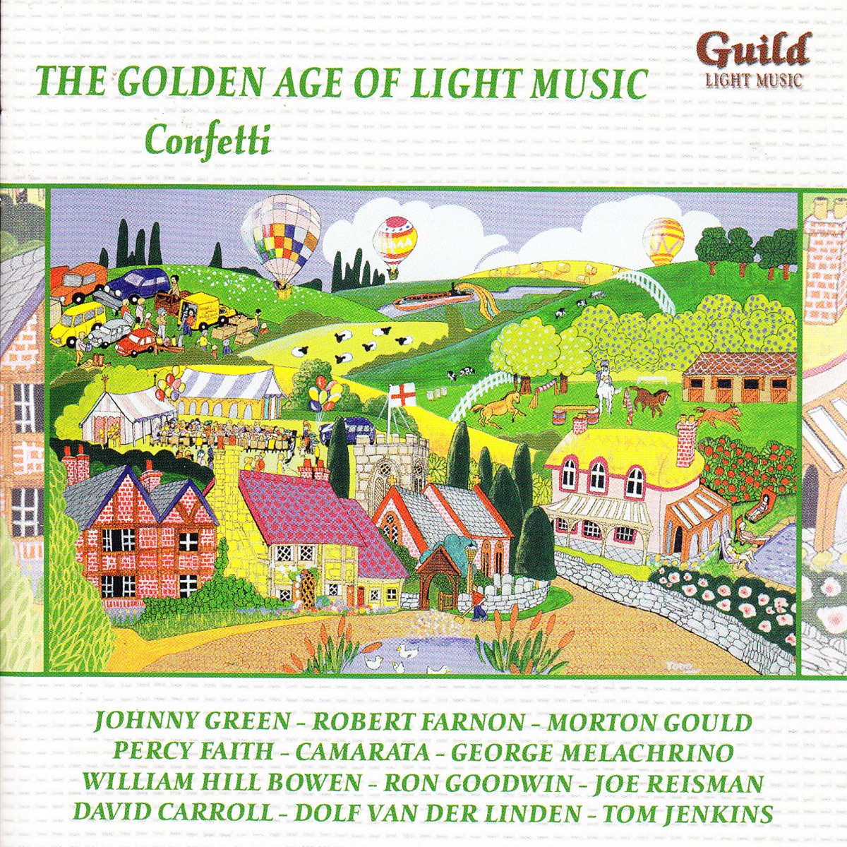 The Golden Age of Light Music: Confetti by Various Artists album cover