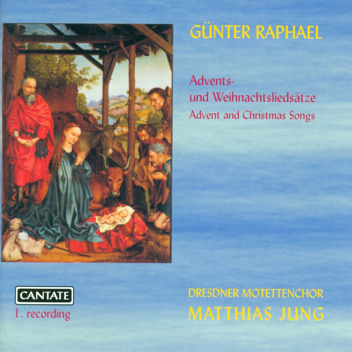Raphael, G.: Choral Music by Barbara Christina Steude, Matthias Jung, Anne Gohrband & Dresden Motettenchor album cover