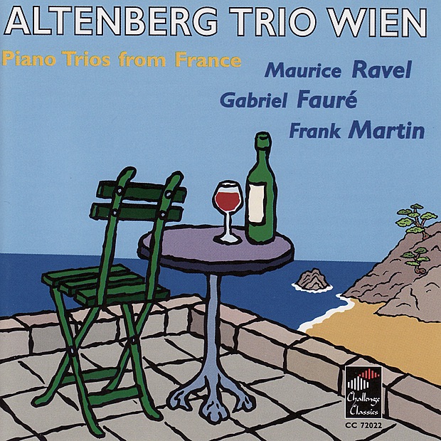 Piano Trios from France by Altenberg Trio Wien album cover