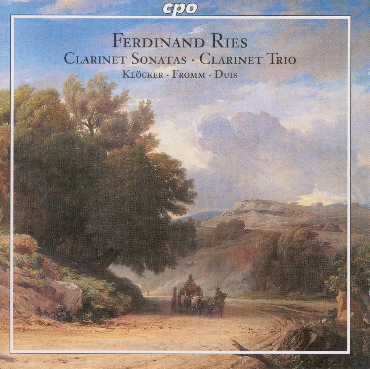 Ries: Clarinet Sonatas, Op. 29 and 169 - Clarinet Trio, Op. 28 by Dieter Klöcker, Thomas Duis & Armin Fromm album cover