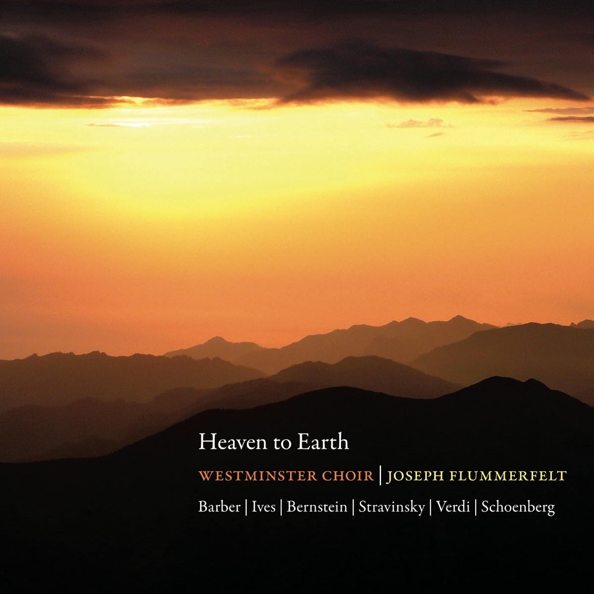Heaven to Earth by Joseph Flummerfelt album cover