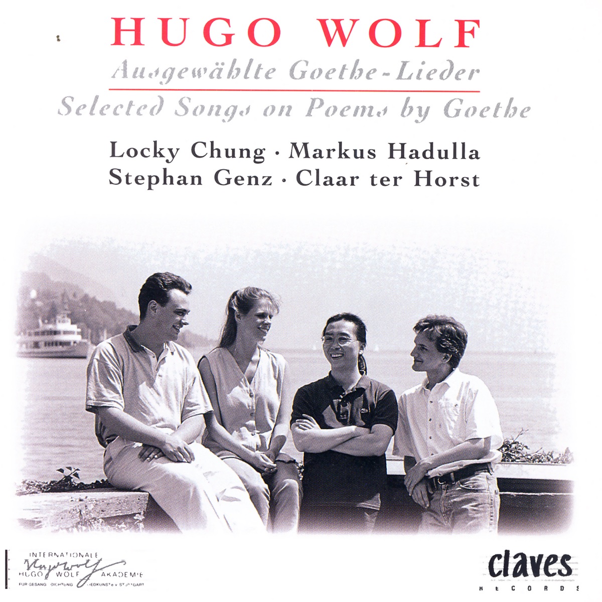 Hugo Wolf: Goethe Lieder by Claar Ter Horst, Locky Chung, Markus Hadulla & Stephan Genz album cover