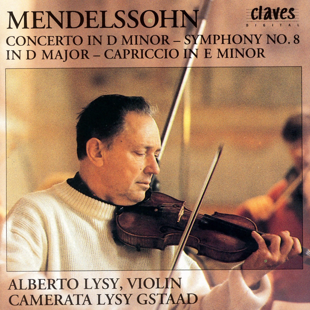 Mendelssohn: Concerto in D Minor & Orchestral Works by Alberto Lysy & Camerata Lysy Gstaad album cover