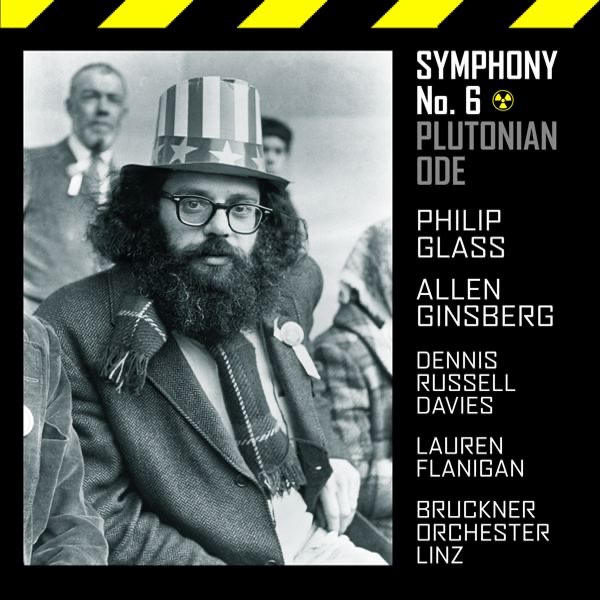 Philip Glass: Symphony No. 6 "Plutonian Ode" by Bruckner Orchester Linz, Dennis Russell Davies & Lauren Flanigan album cover