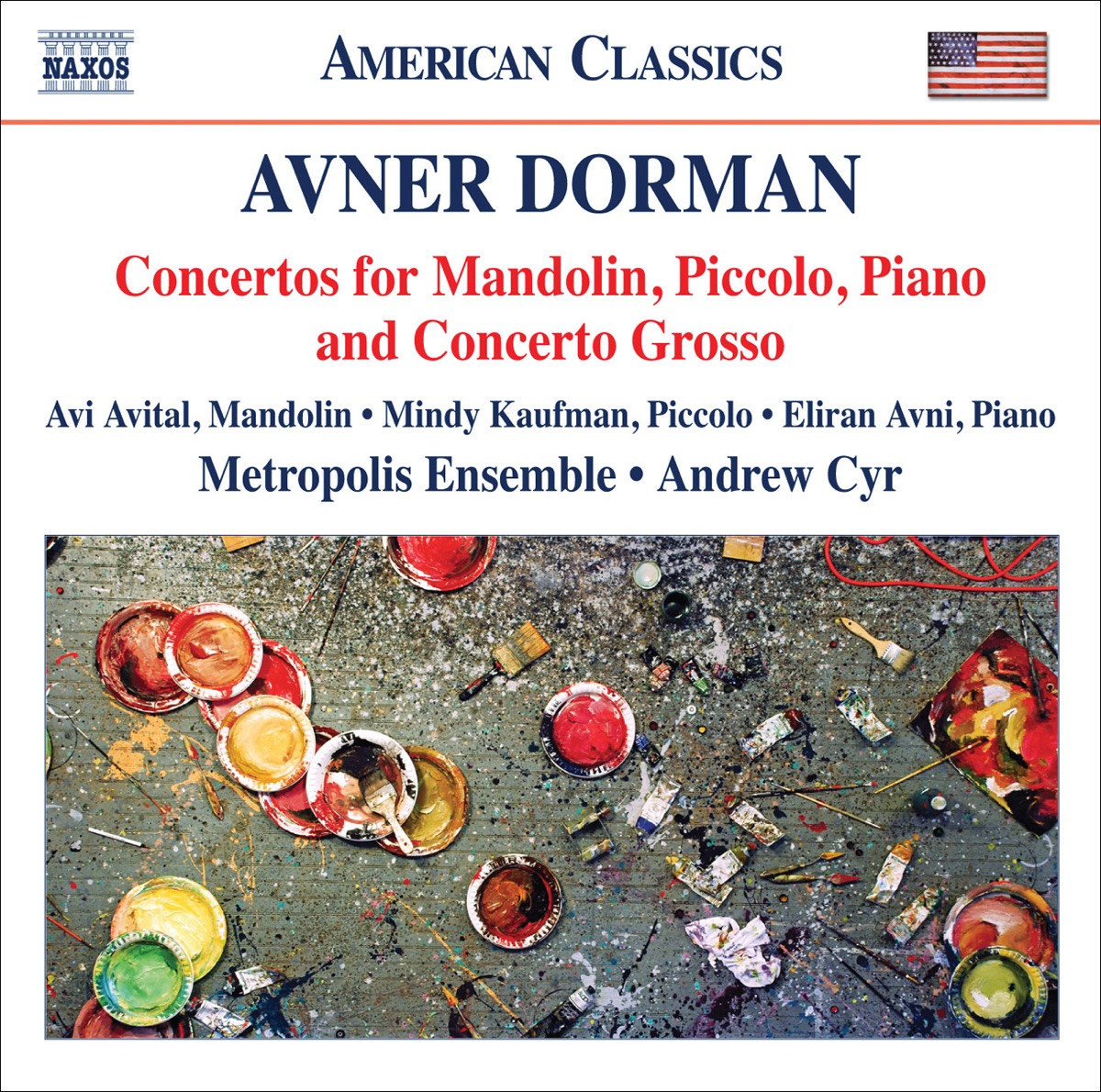 Avner Dorman: Concertos by Metropolis Ensemble, Avi Avital, Eliran Avni, Mindy Kaufman & Andrew Cyr album cover