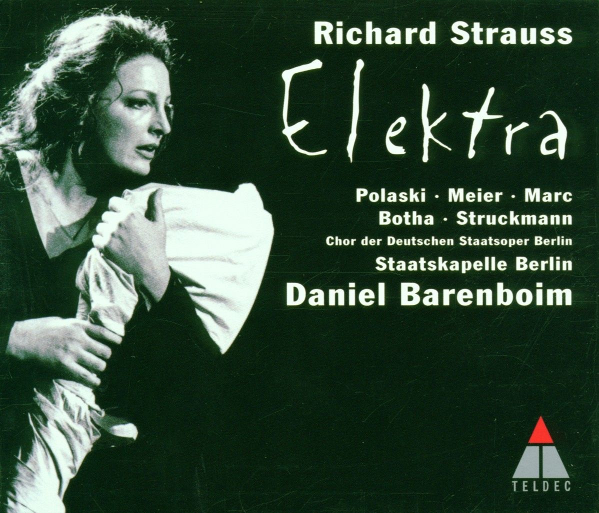 Strauss: Elektra by Alessandra Marc, Daniel Barenboim, Deborah Polaski, Johan Botha, Staatskapelle Berlin & Waltraud Meier album cover