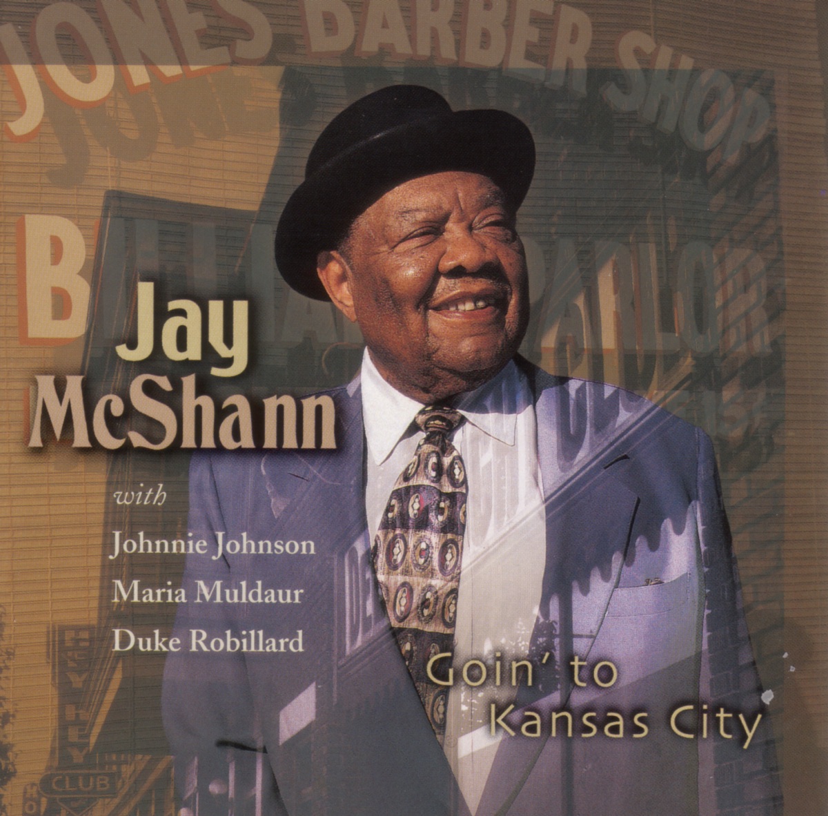 Goin' to Kansas City by Jay McShann album cover
