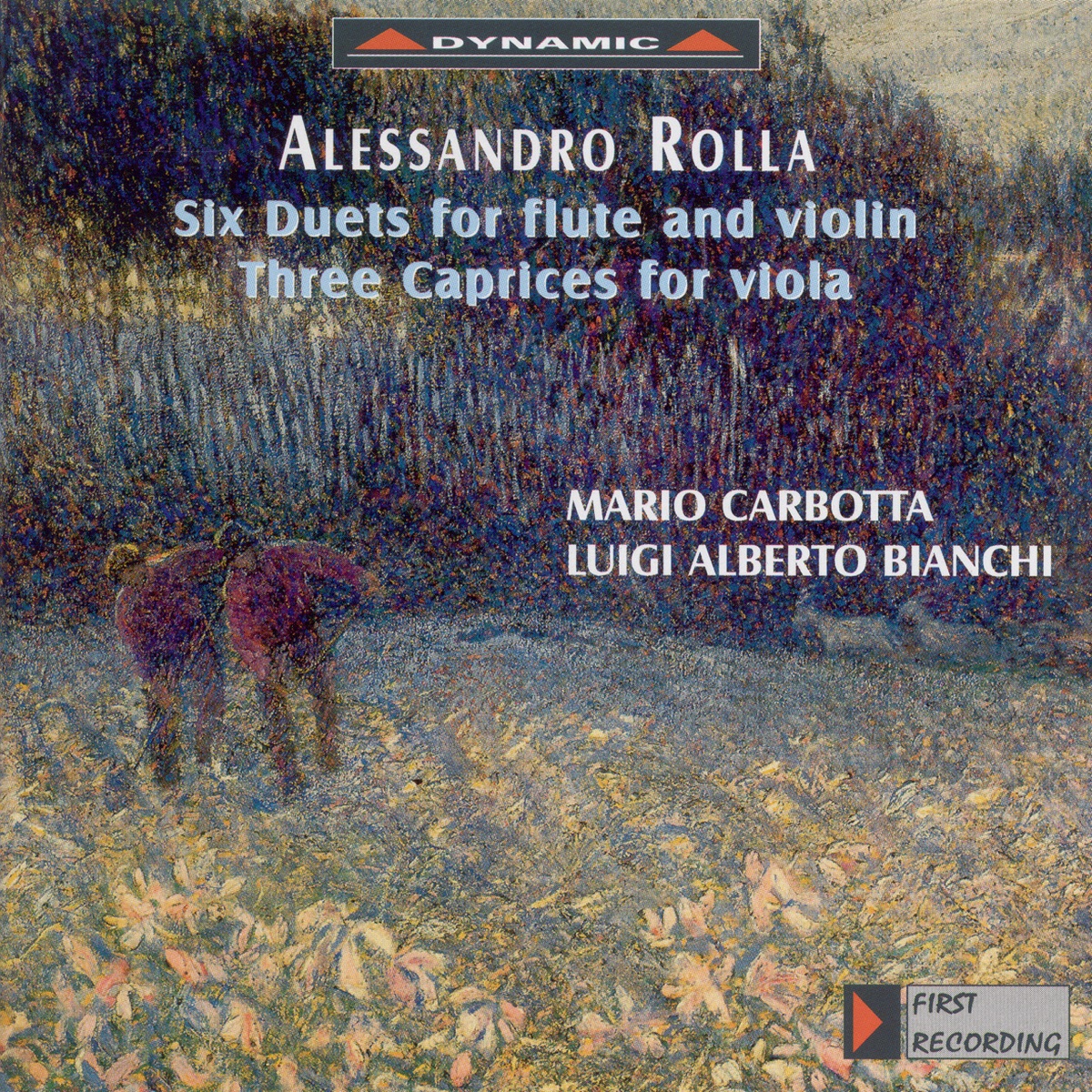 Rolla: Works for Flute and Violin by Luigi Alberto Bianchi & Mario Carbotta album cover