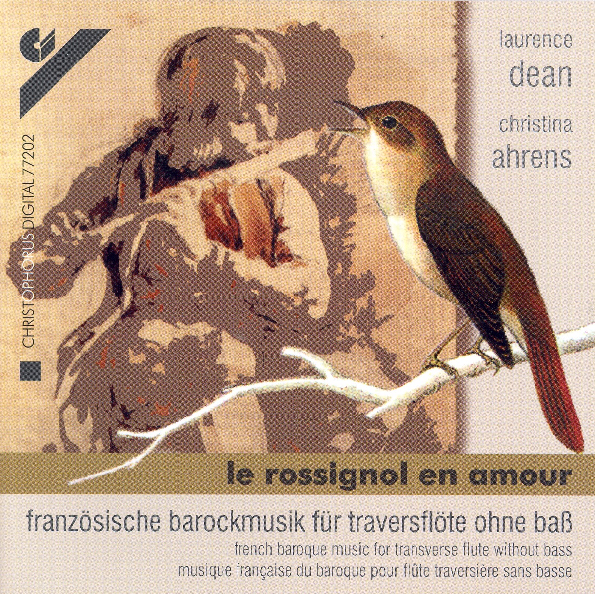 Hotteterre, Boismortier, Philidor & Couperin: Flute Music by Laurence Dean & Christina Ahrens-Dean album cover