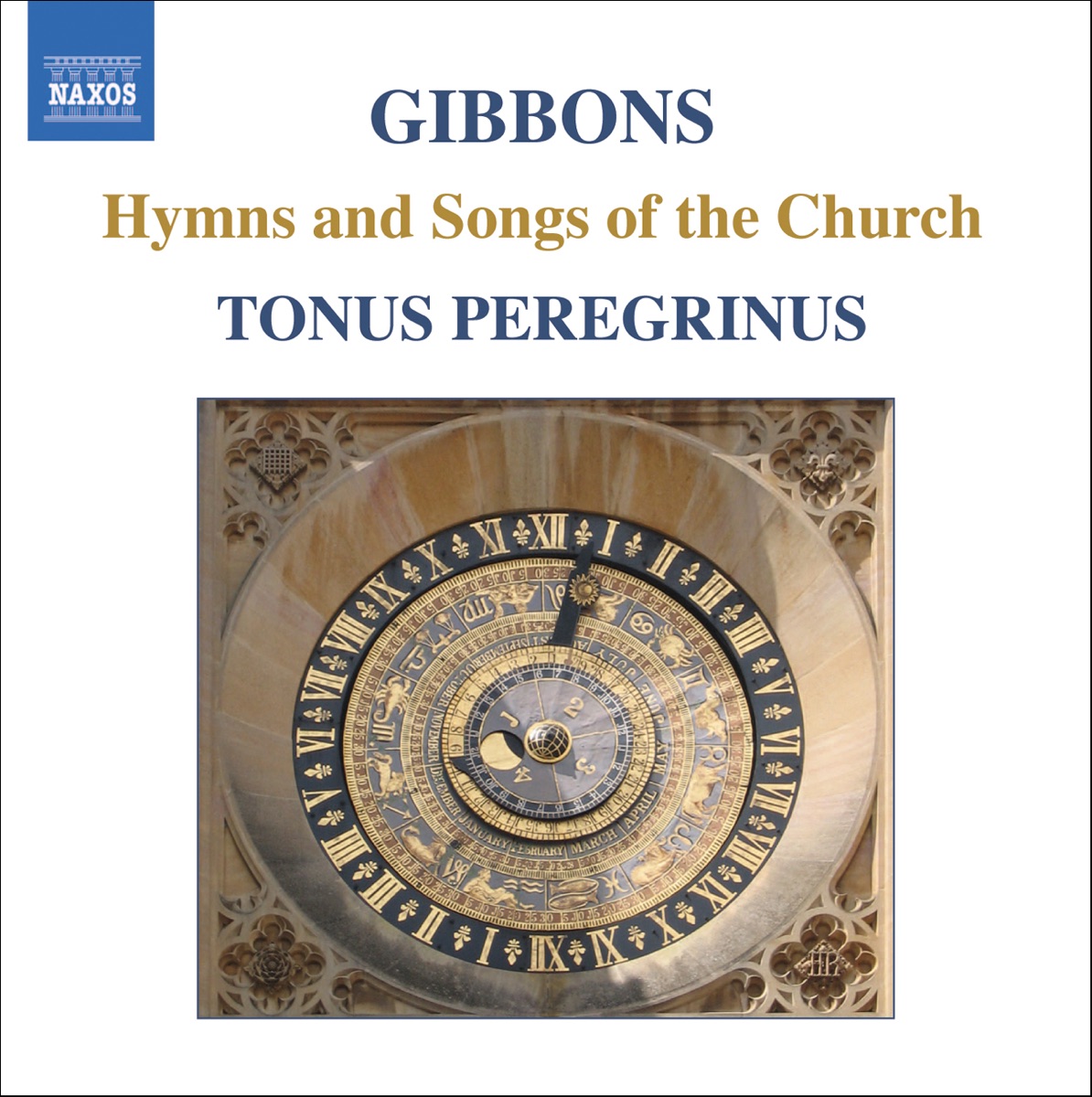 Gibbons: Hymnes and Songs of the Church by Alexander L'strange, Antony Pitts & Tonus Peregrinus album cover