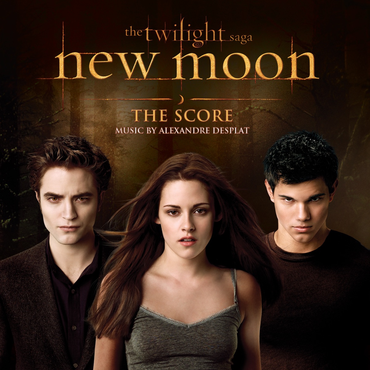 The Twilight Saga: New Moon (The Score) by Alexandre Desplat album cover