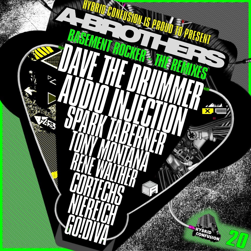 Basement Rocker (The Remixes) by A-Brothers album cover