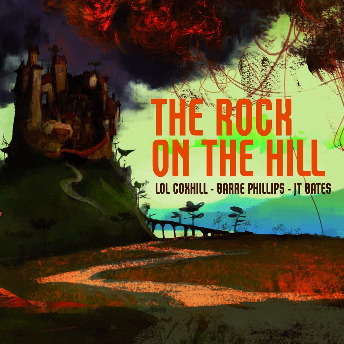 The Rock On the Hill by Lol Coxhill, Barre Phillips & JT Bates album cover