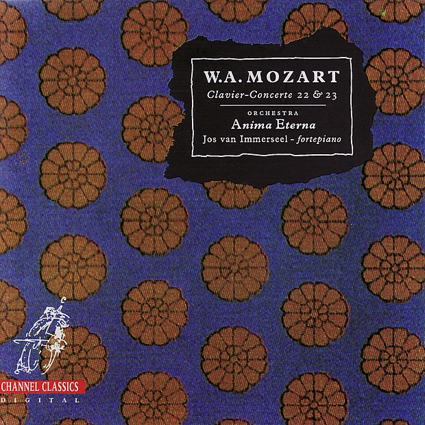 Mozart: Piano Concertos Nos. 22 & 23 by Anima Eterna Brugge & Jos van Immerseel album cover