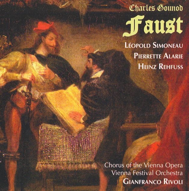 Faust (Opera In Five Acts) by Léopold Simoneau & Pierette Alarie album cover