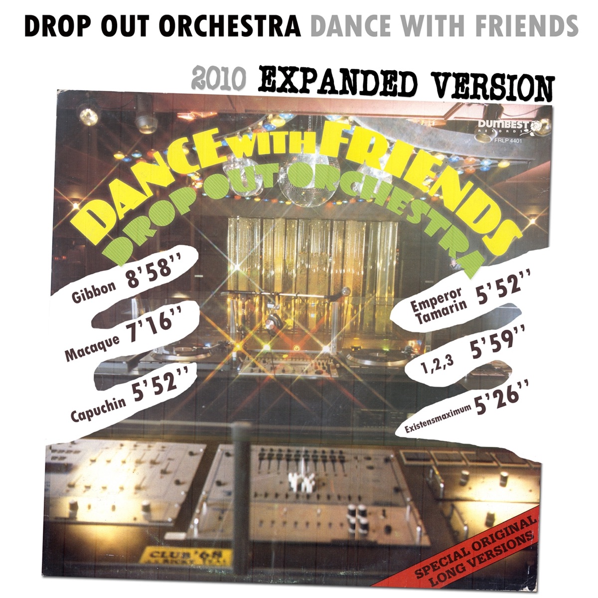 Dance With Friends (2010 Expanded Version) by Drop Out Orchestra album cover