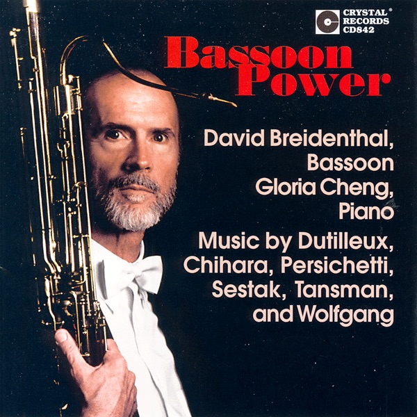 Bassoon Power by David Breidenthal, Gloria Cheng, Ralph Pyle, William Lane, Mitchell Peters & Lou Anne Neill album cover