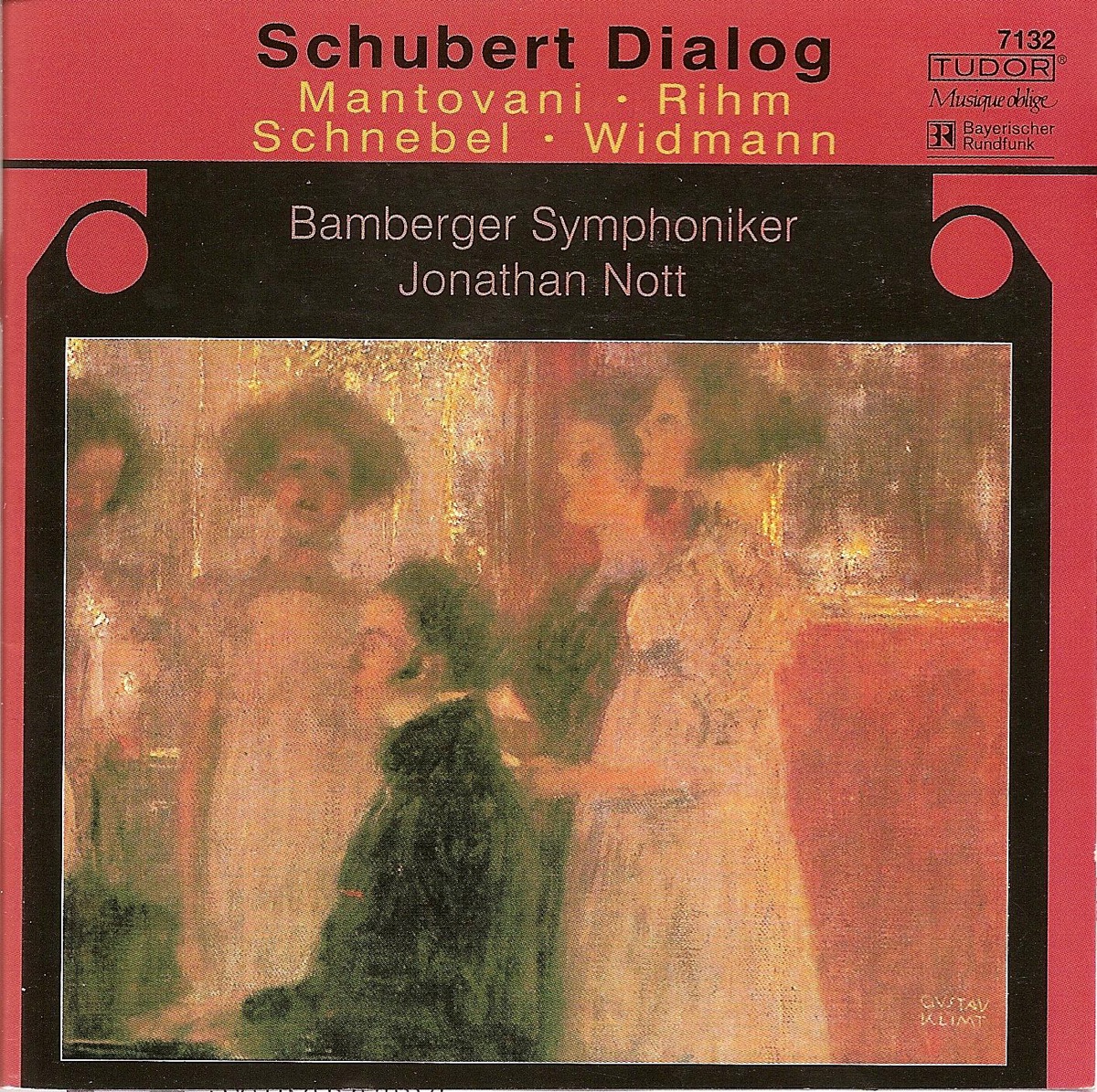Widmann: Lied - Rihm: Erscheinung - Schnebel: Schubert-phantasie by Jonathan Nott & Bamberg Symphony Orchestra album cover