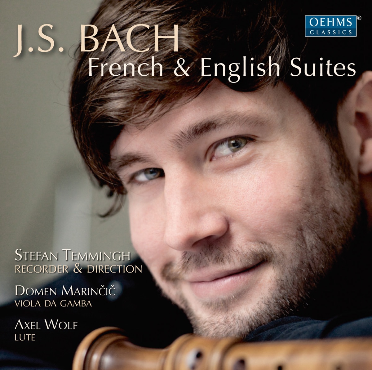 Bach: French & English Suites by Axel Wolf, Stefan Temmingh & Domen Marinčič album cover